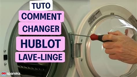 comment démonter une machine à laver à hublot